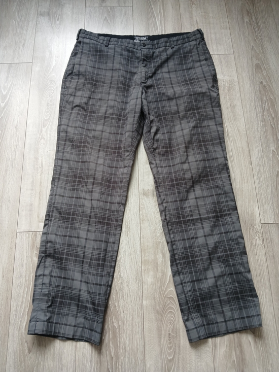 Nike Other - Nike Golf Tour Performance Dri-Fit Pants Men's Size 38 X 32 Gray Plaid